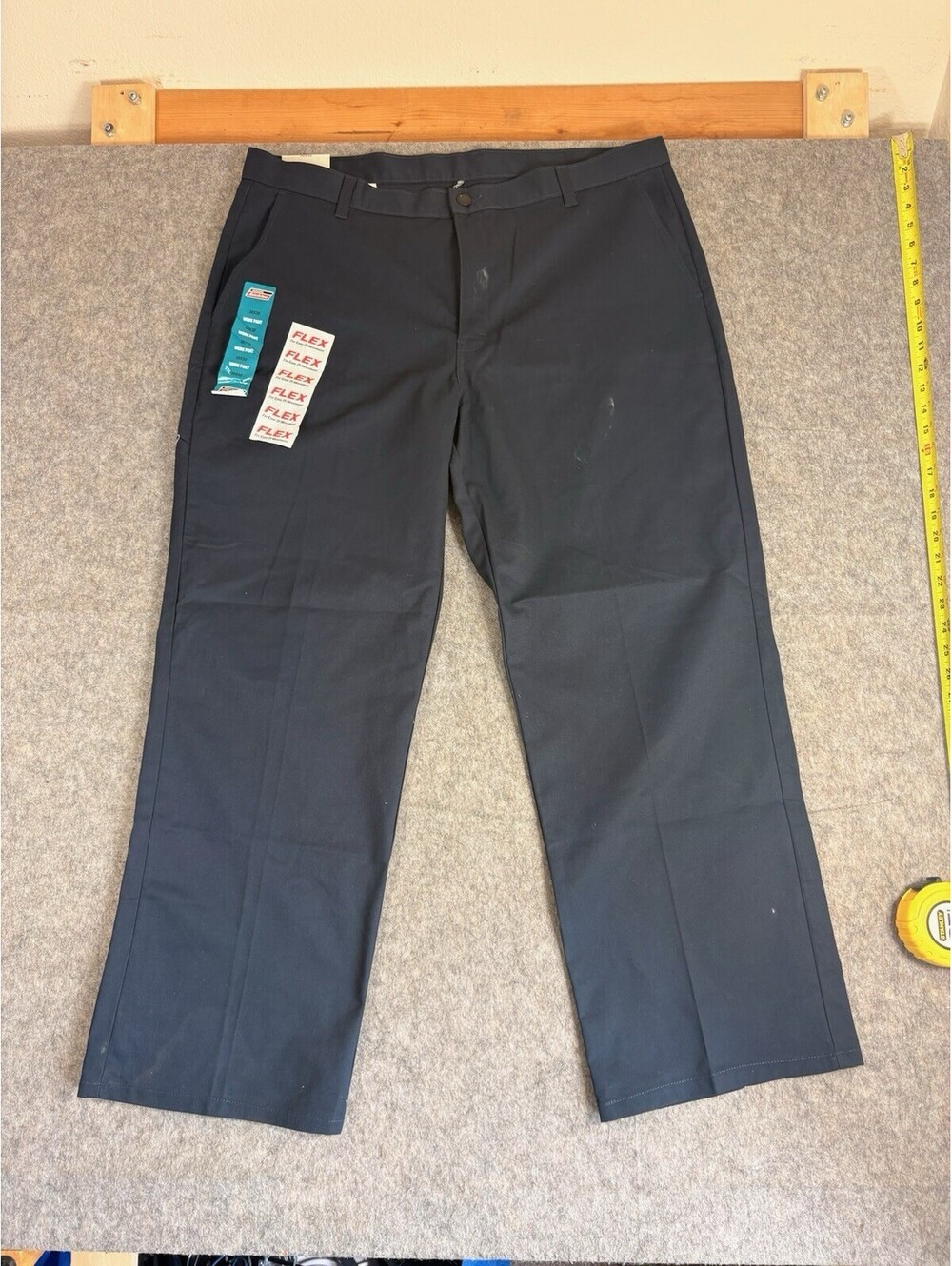 Dickies Flex Original Fit Work Pants Mens 38x30 Navy Blue NWT